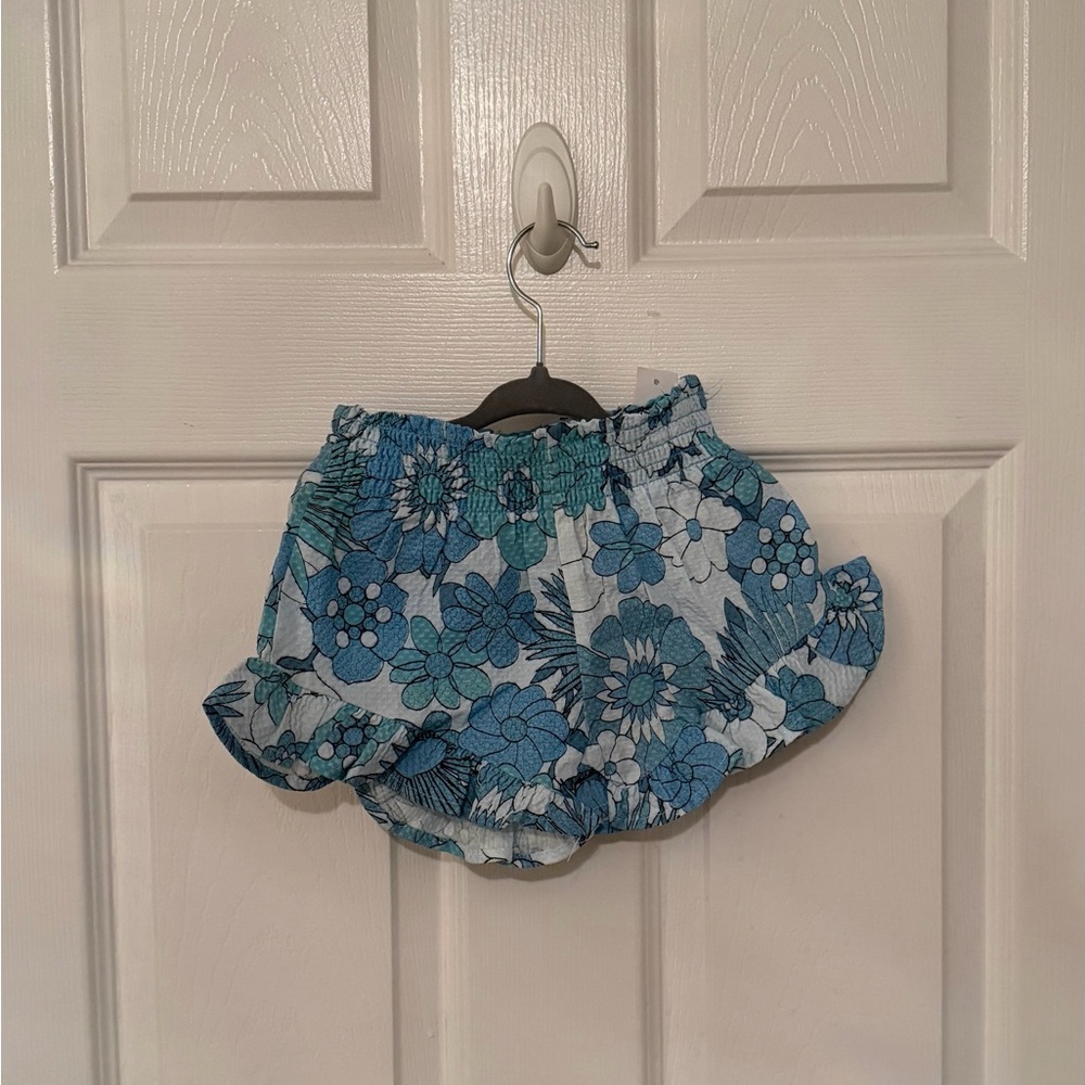 Jessica Simpson Light Blue Ruffled Tank Top - Picture 4 of 5
